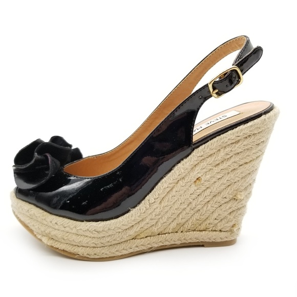 NEW Steve Madden Fauntain Espadrille Wedges Sz 6 - Picture 5 of 8